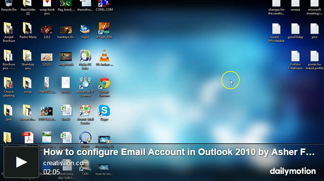 How To Configure Email In Out Look 2010