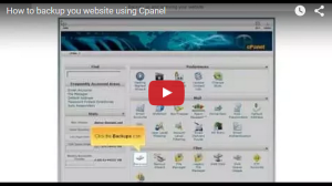 How to backup your website using Cpanel