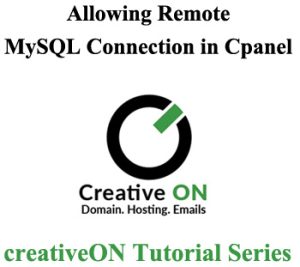 Remote MySQL Connection In CPanel