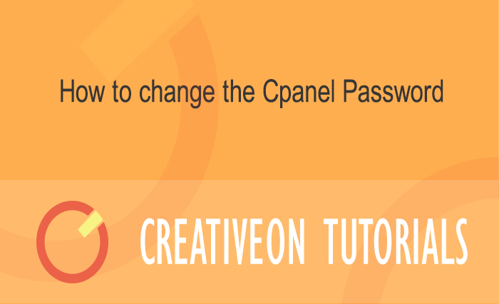 How to Change The cPanel Password