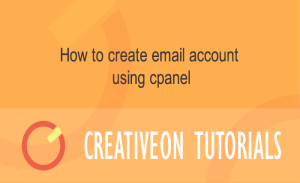 How To Create Email Account Using Cpanel