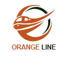 orange line metro train