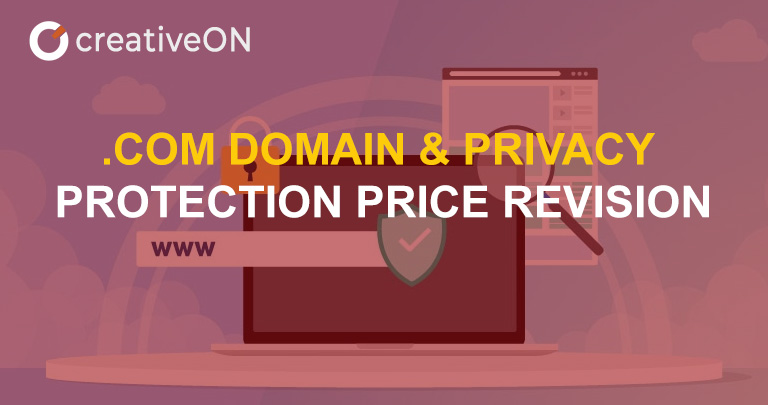 .COM Domain & Privacy Protection Price Revision
