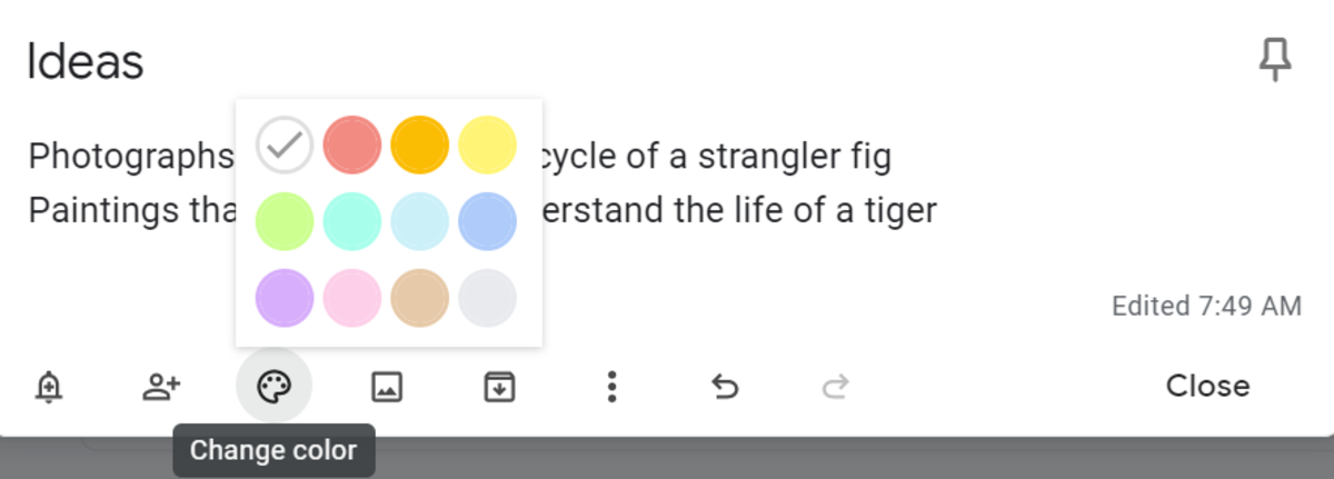 Color-code your ideas