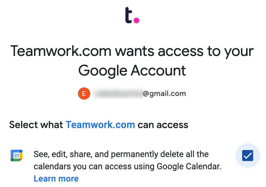 Sharing Your Calendar