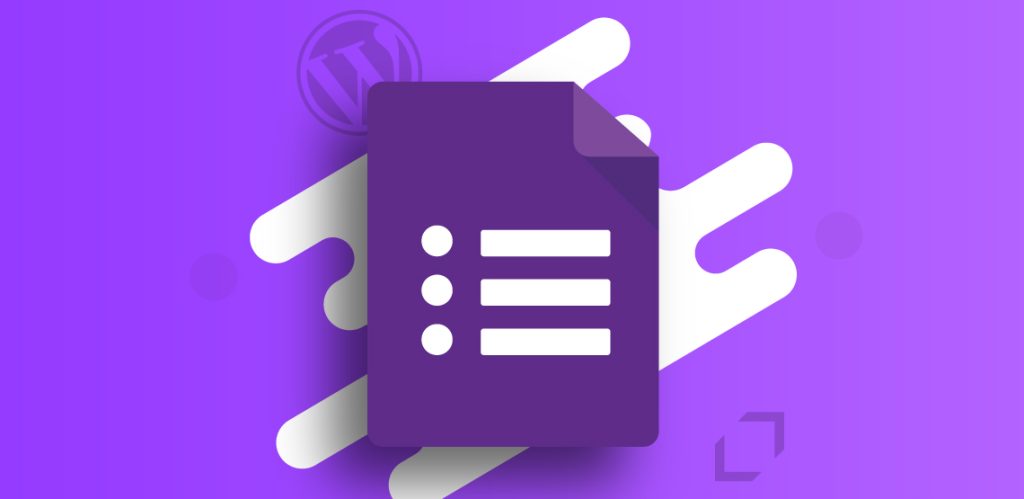 Google Forms and Google Sites