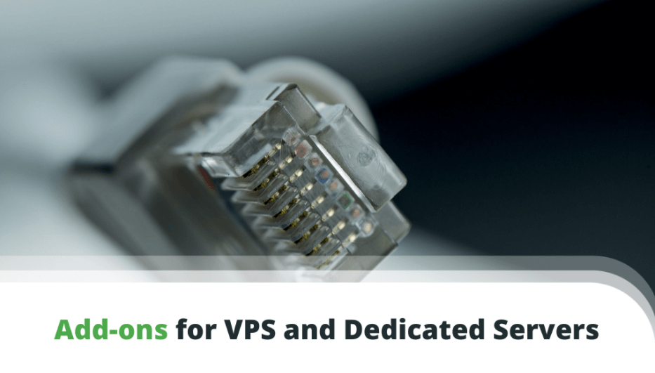 Addons for VPS and Dedicated