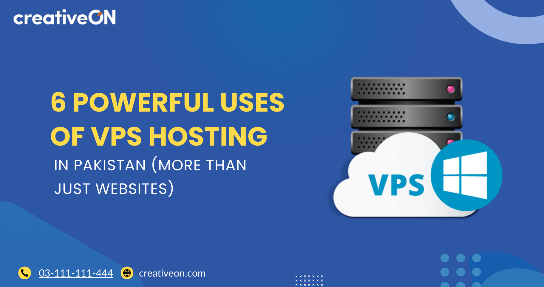 6 Powerful Uses of VPS Hosting in Pakistan (More Than Just Websites)