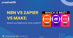 n8n vs Zapier vs Make creativeon