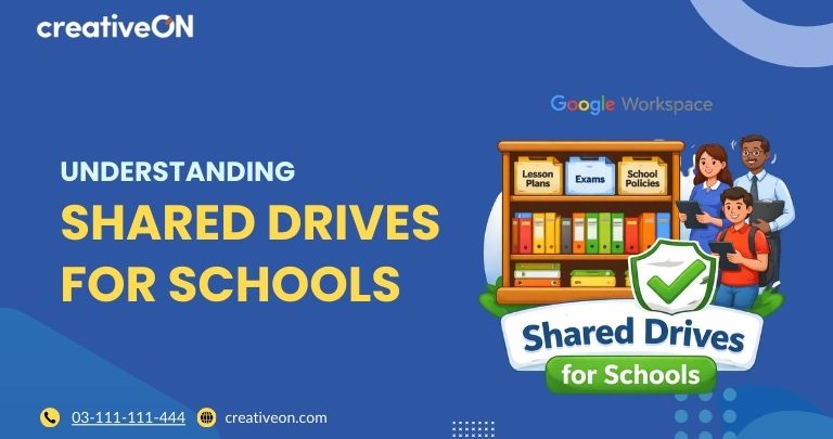 Google Drives for School - Shared drives banner