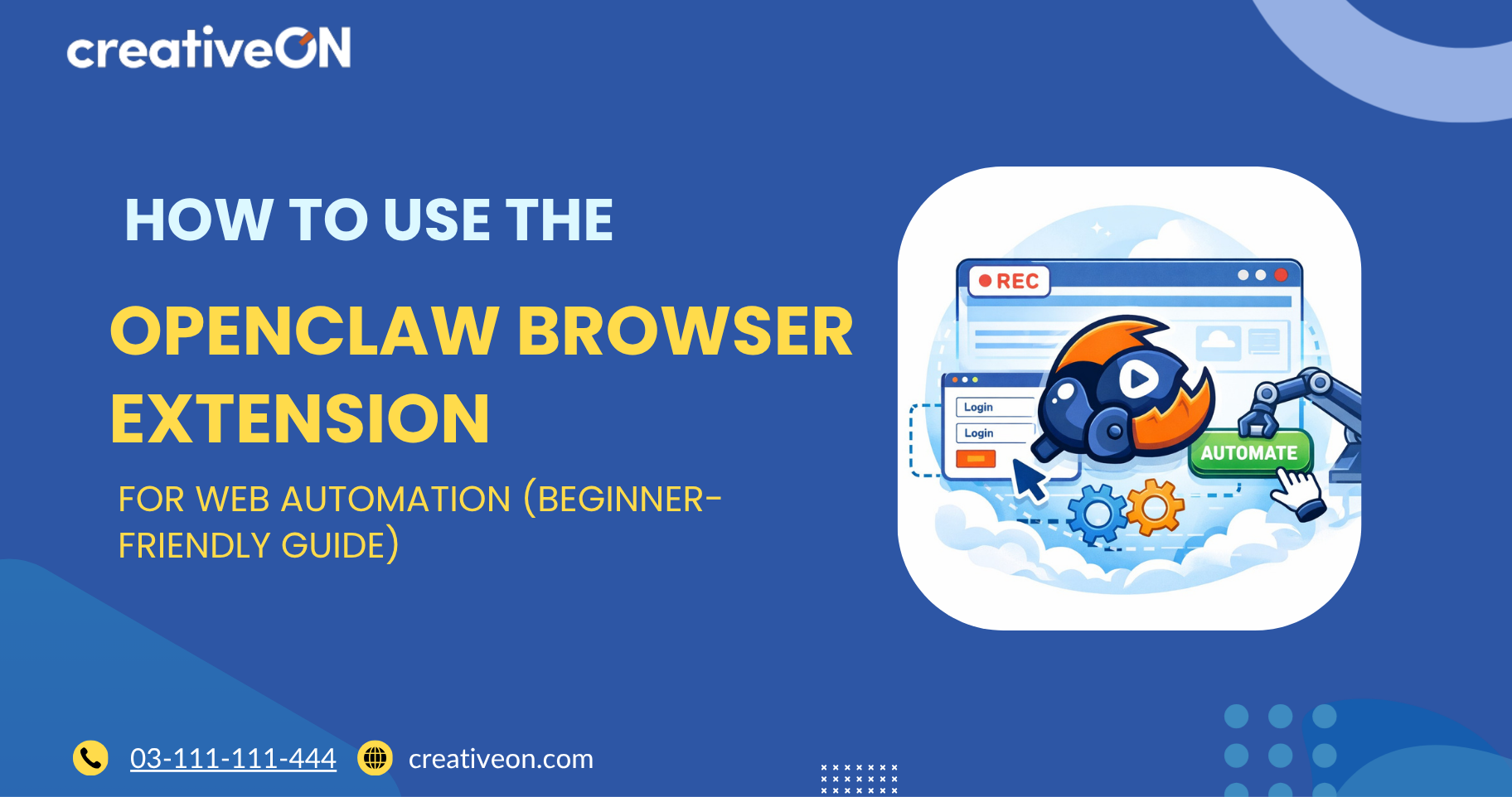 How to Use the OpenClaw Browser Extension for Web Automation