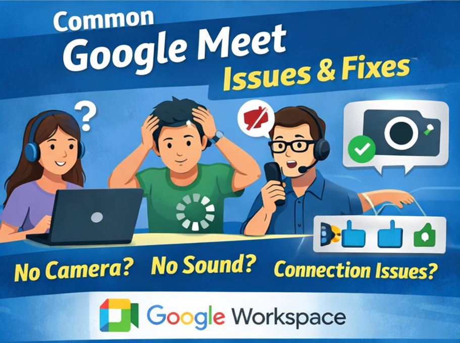 google meet issues