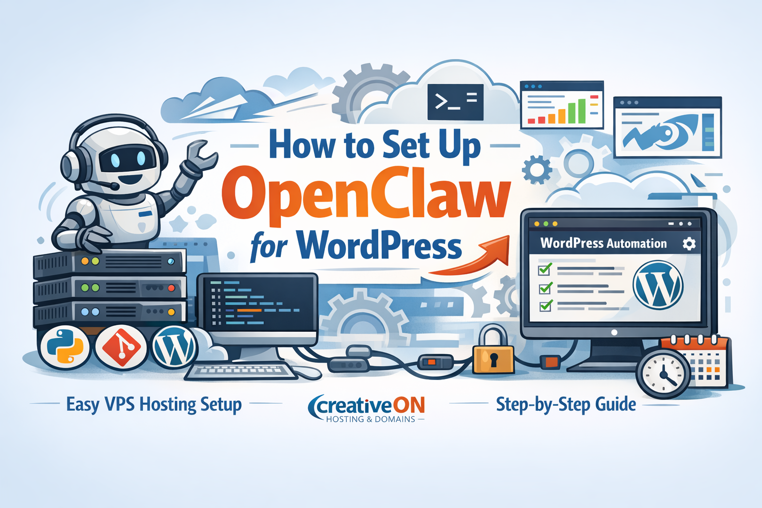 how to setup openclaw for wordpress