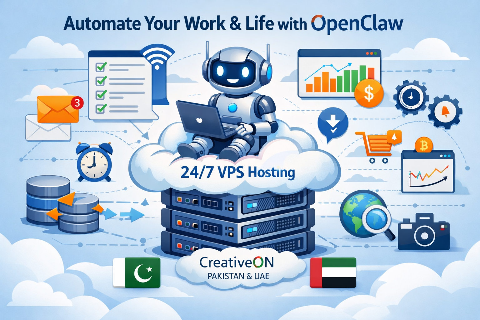 work automation with openclaw
