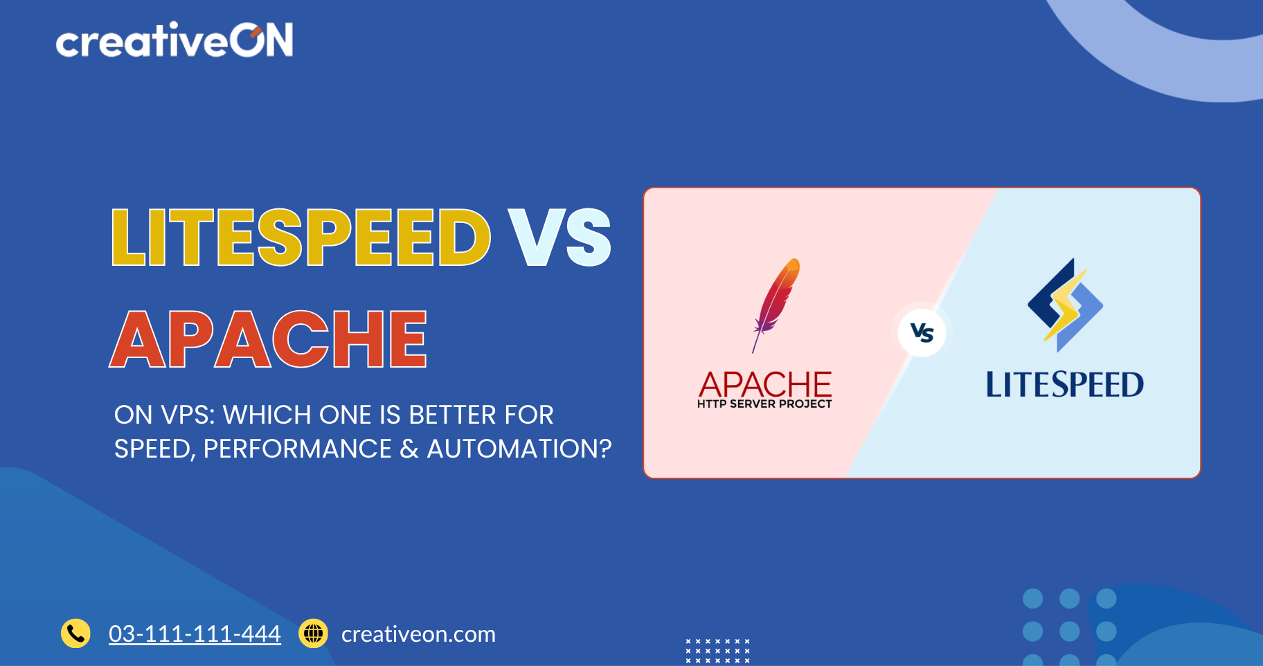 LiteSpeed vs Apache on VPS: Which One is Better for Speed, Performance & Automation?