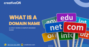 What is a Domain Name & How It Works (Complete Beginner Guide)