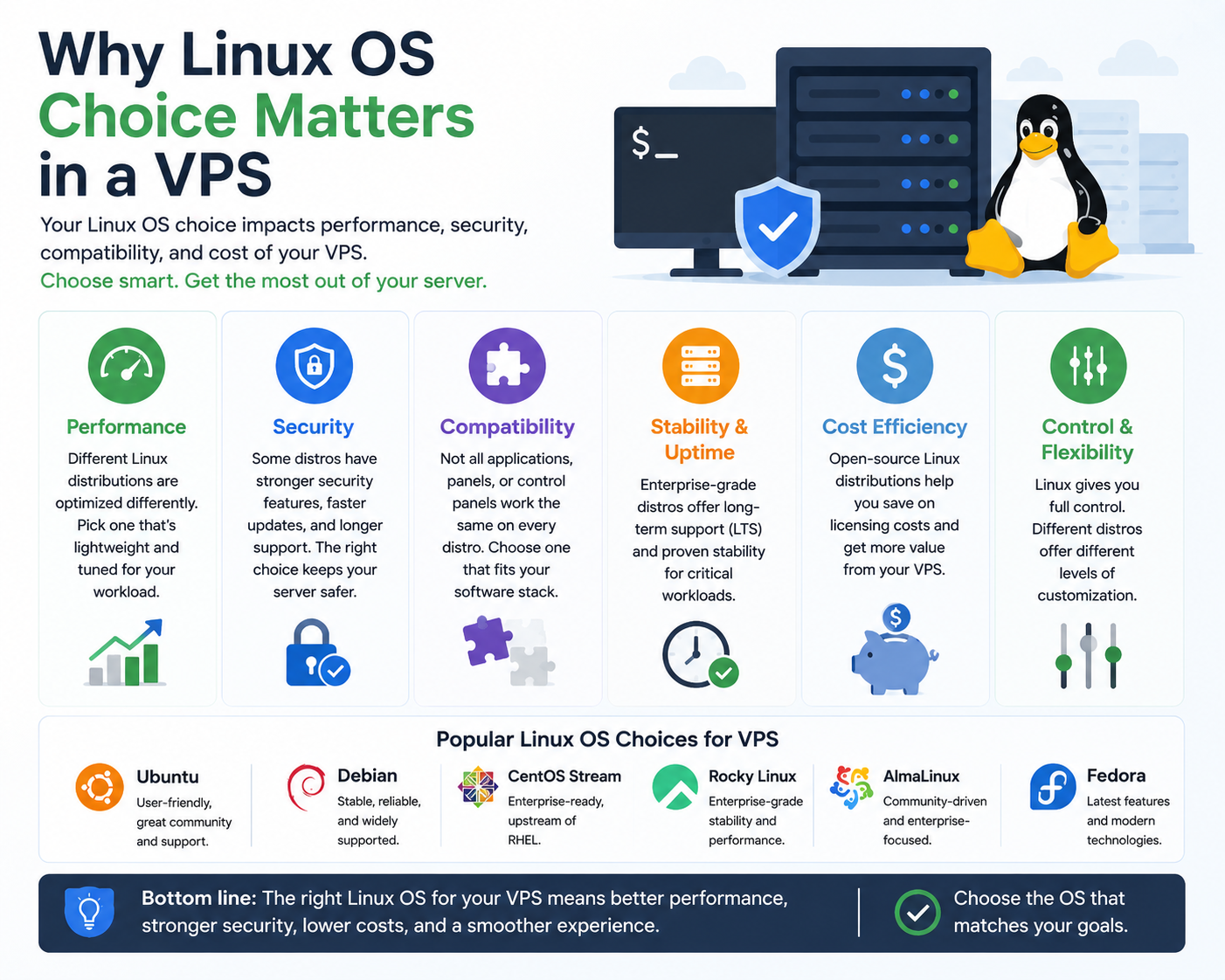 Why Linux OS Choice Matters in a VPS