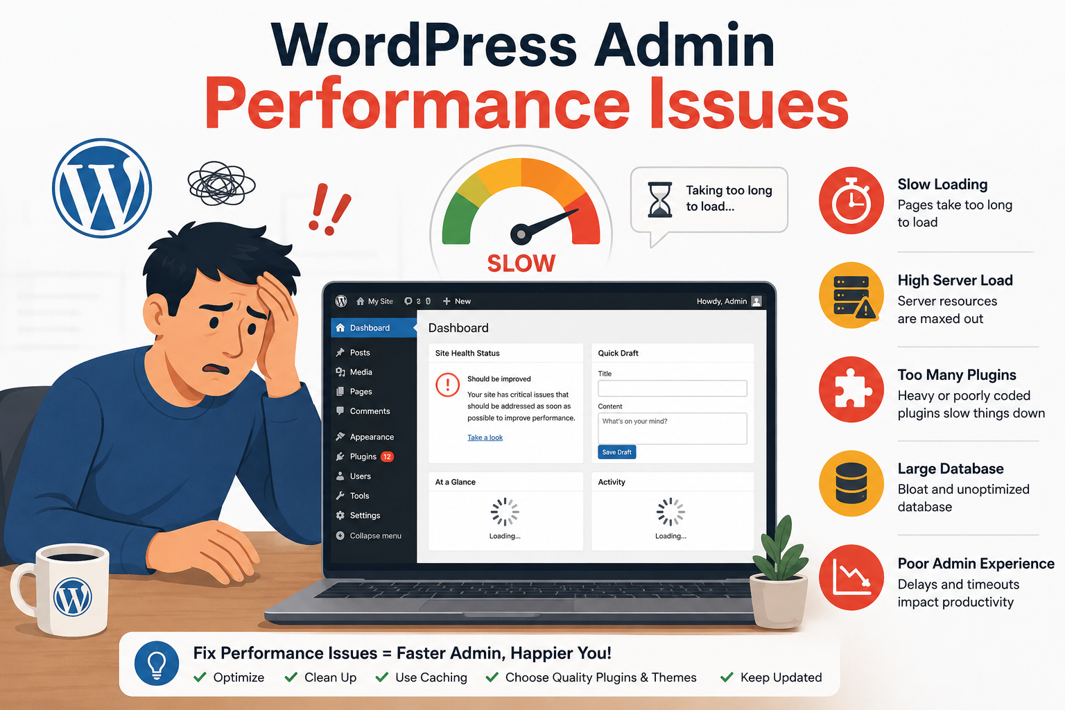 WordPress Admin Performance Issues