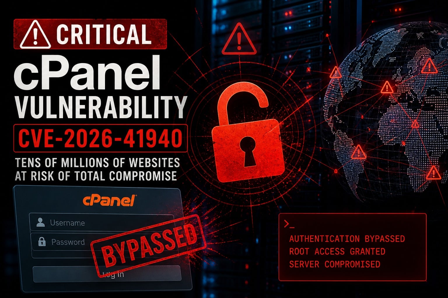 Critical cPanel Vulnerability: Global & Pakistan Security Alert