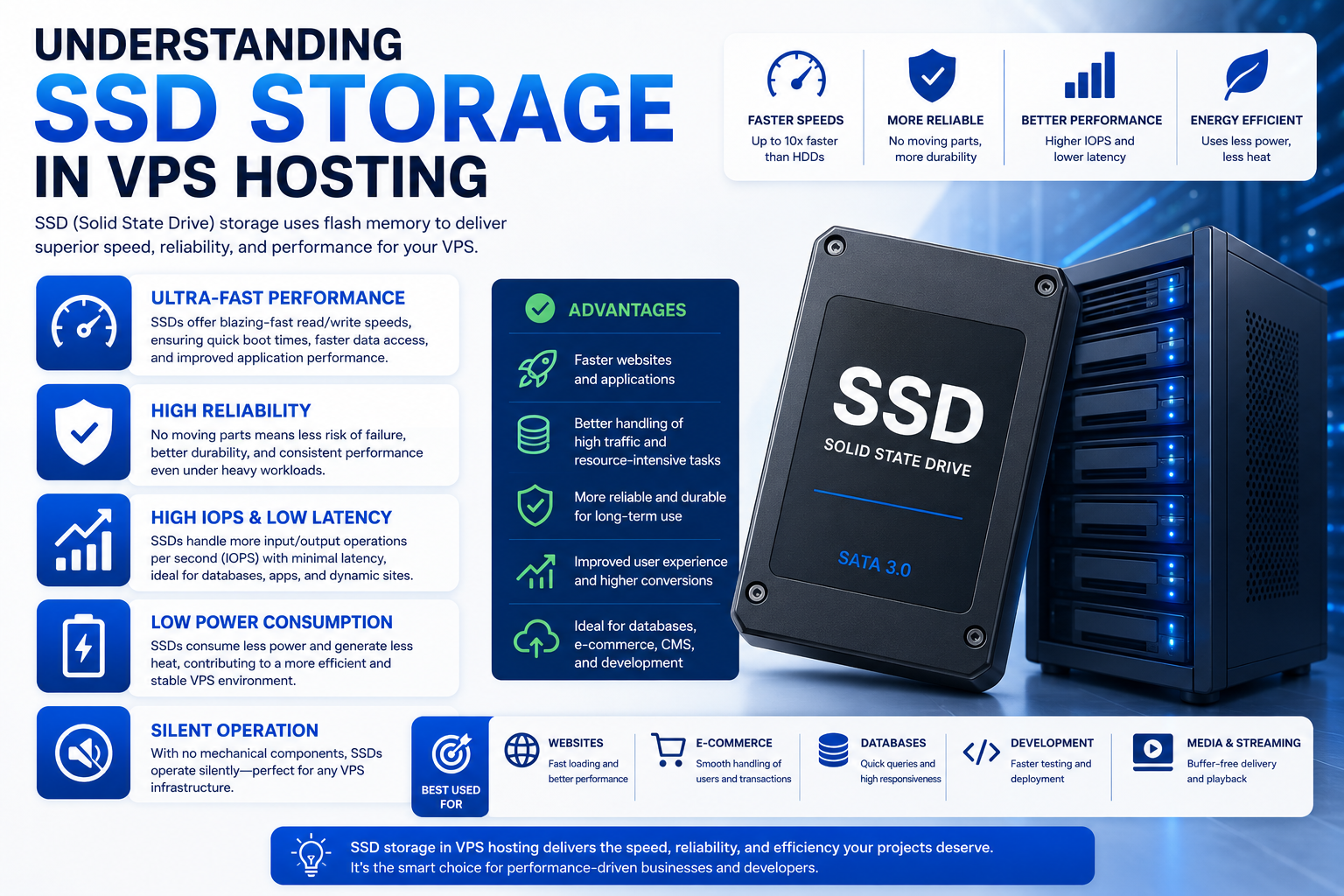 Understanding SSD Storage in VPS Hosting