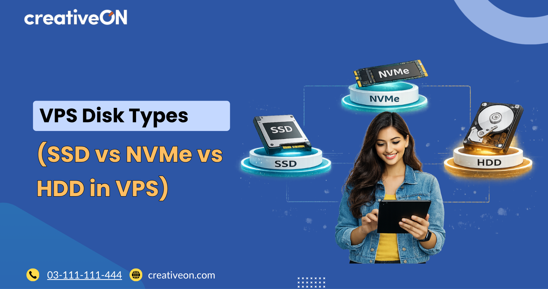 VPS Disk Types: SSD vs NVMe vs HDD Explained
