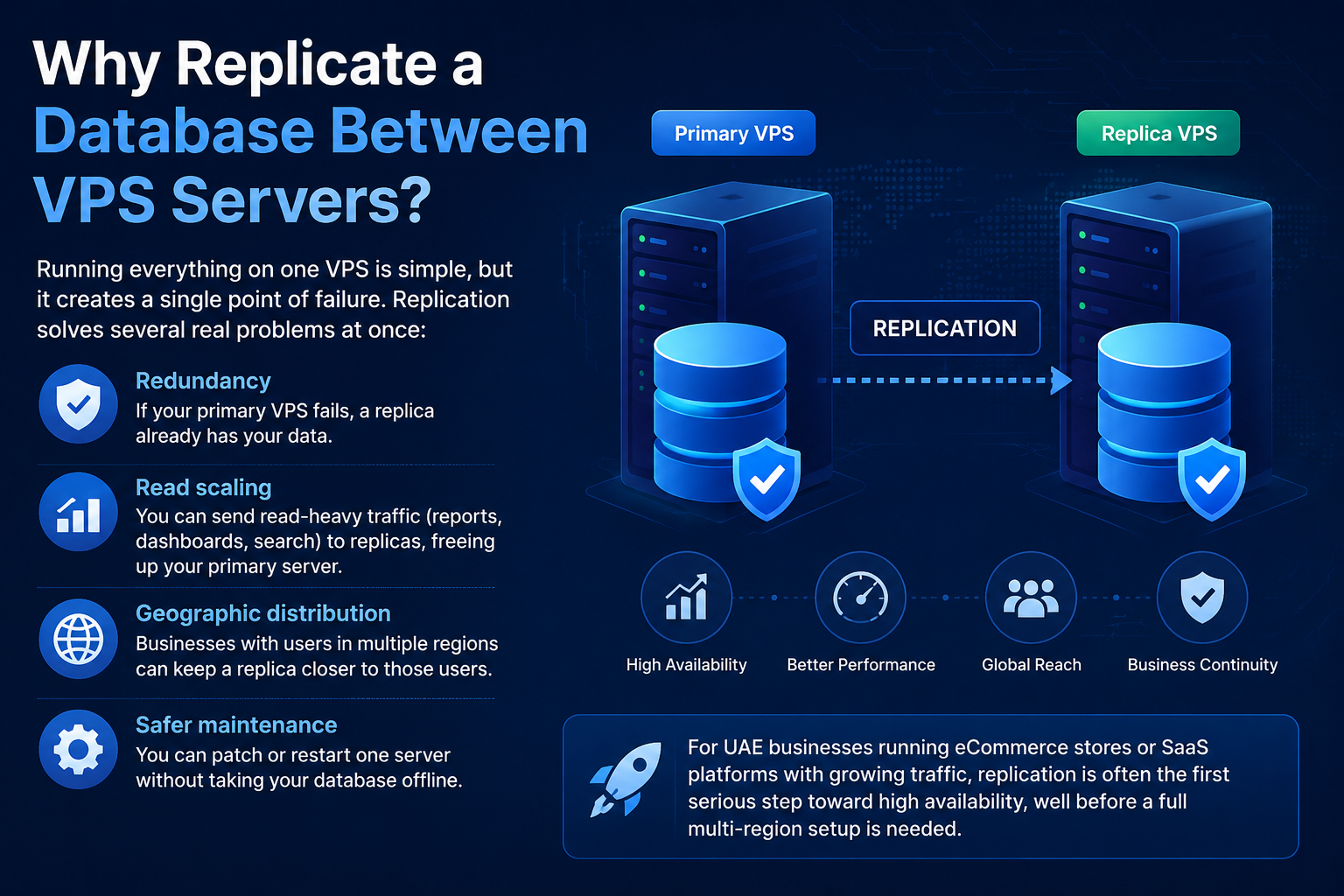 Why Replicate a Database Between VPS Servers