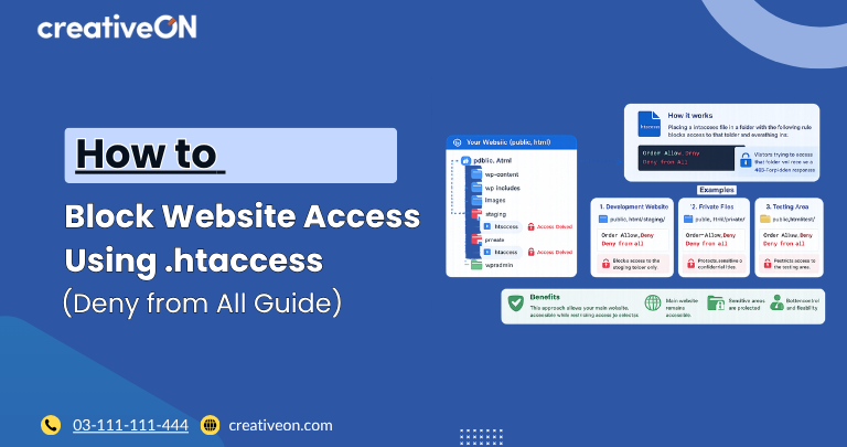 Block Website Access Using .htaccess (Deny from All Guide)