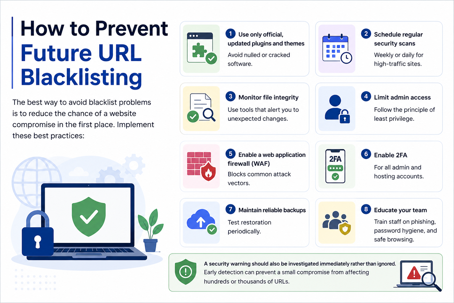 How to Prevent Future URL Blacklisting