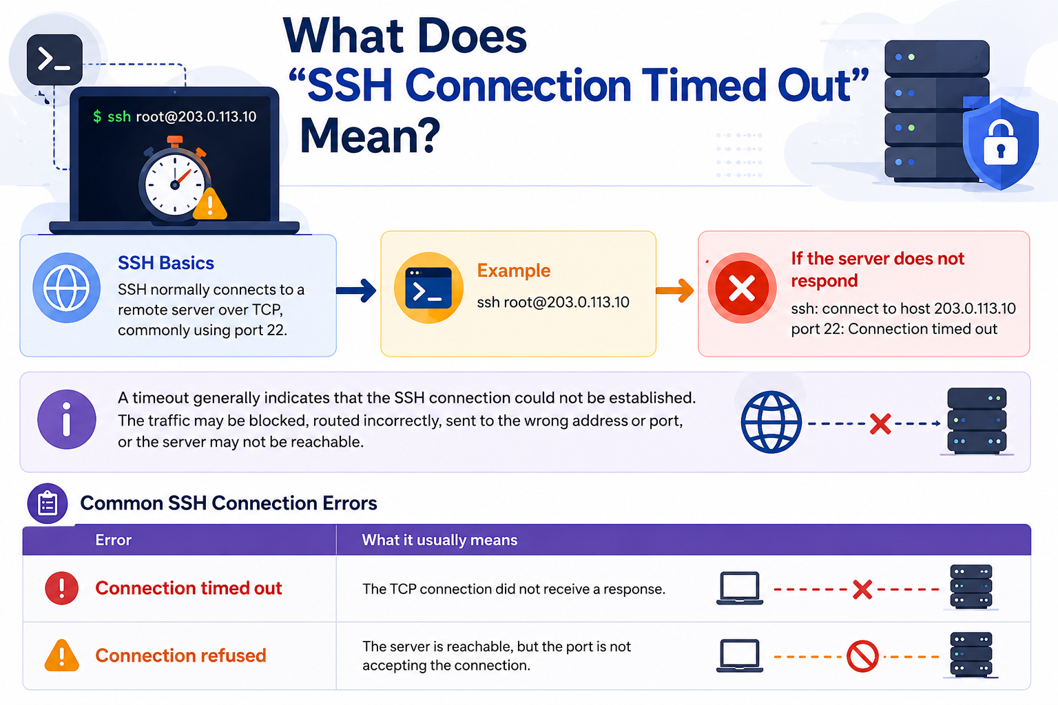 What Does “SSH Connection Timed Out” Mean?