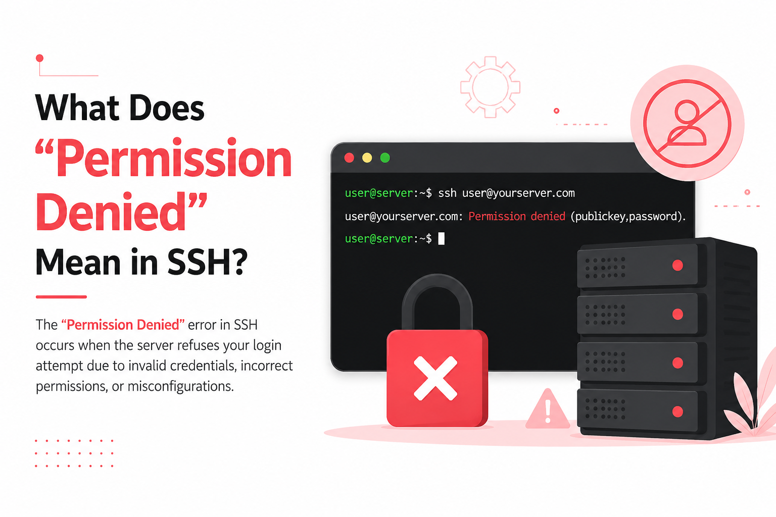 What Does "Permission Denied" Mean in SSH?
