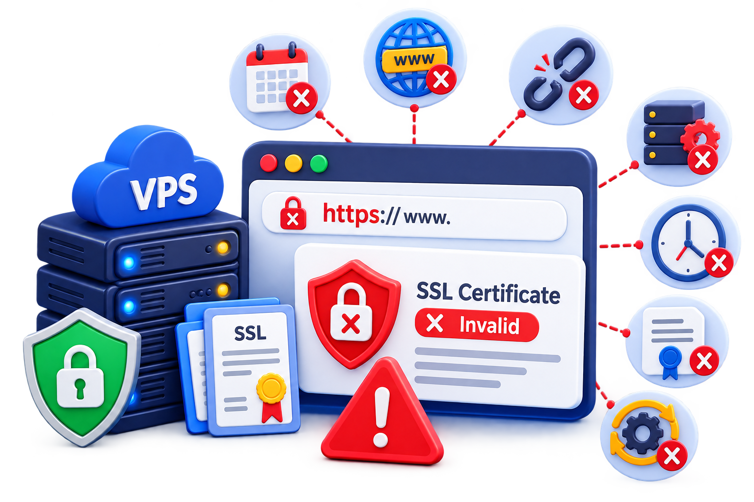 What Causes SSL Certificate Errors on a VPS