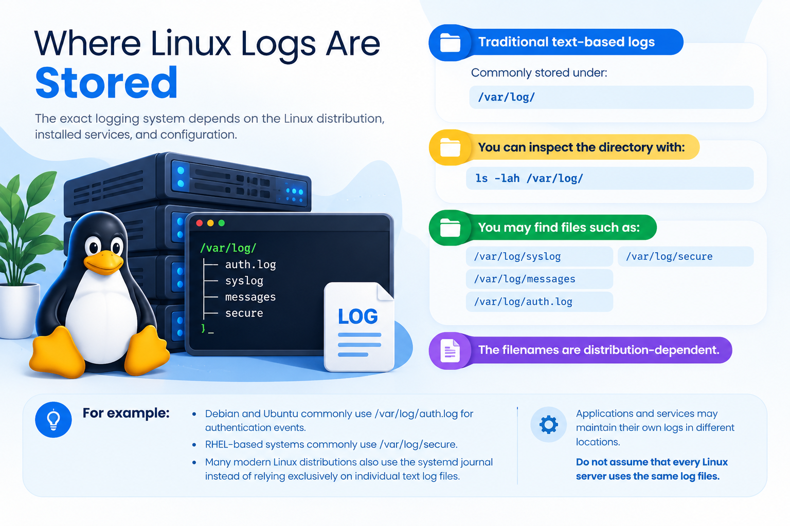 Where Linux Logs Are Stored