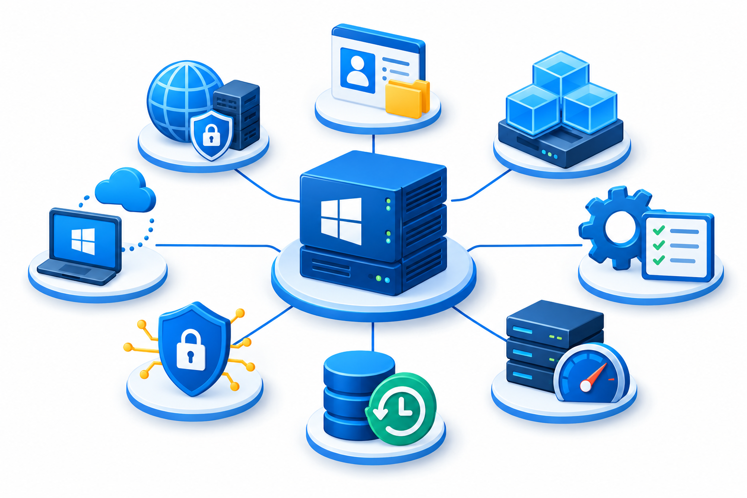 Key Windows Server Features
