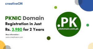 PKNIC Domain Registration for Rs. 3,980 – 2 Years