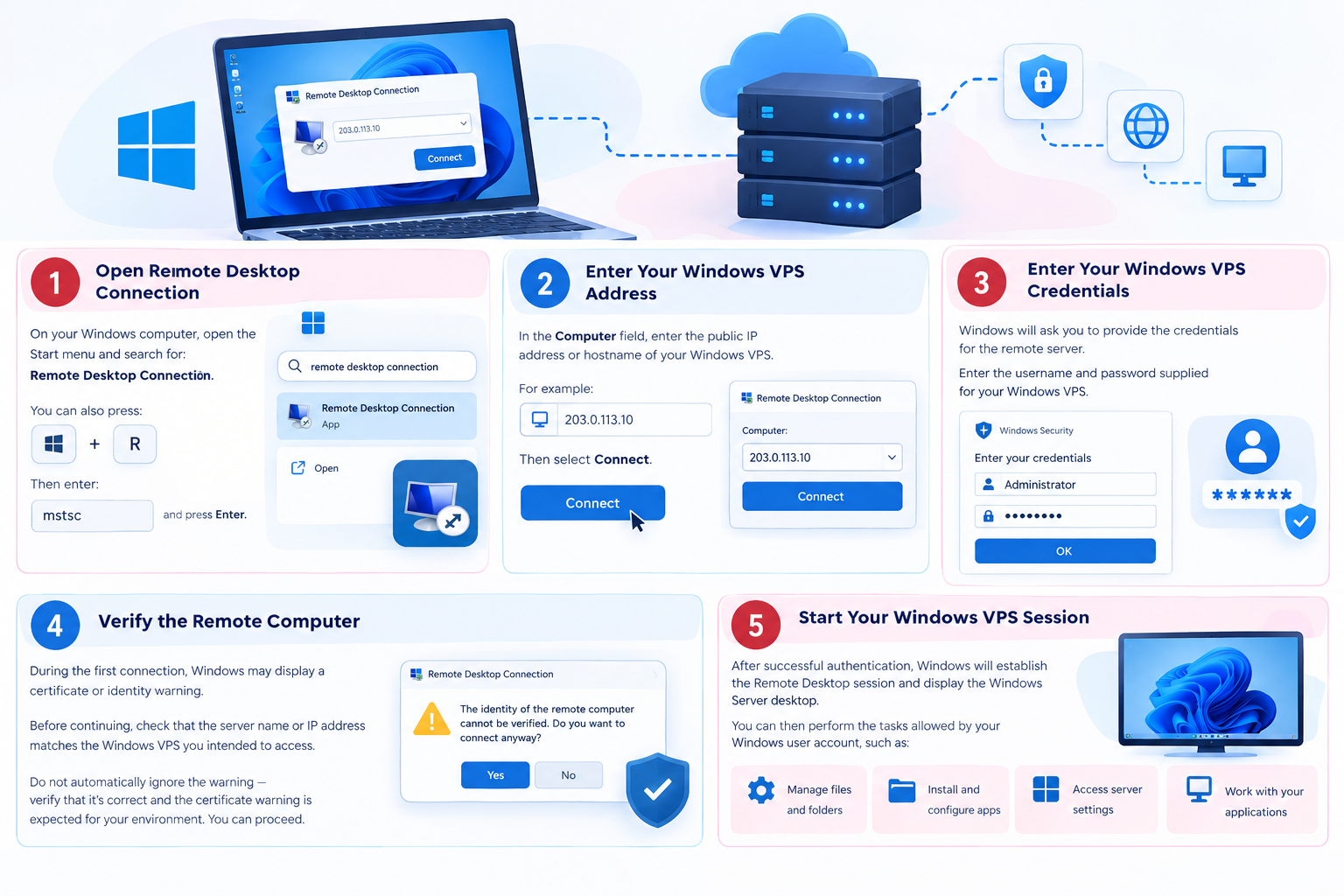 How to Connect to a Windows VPS