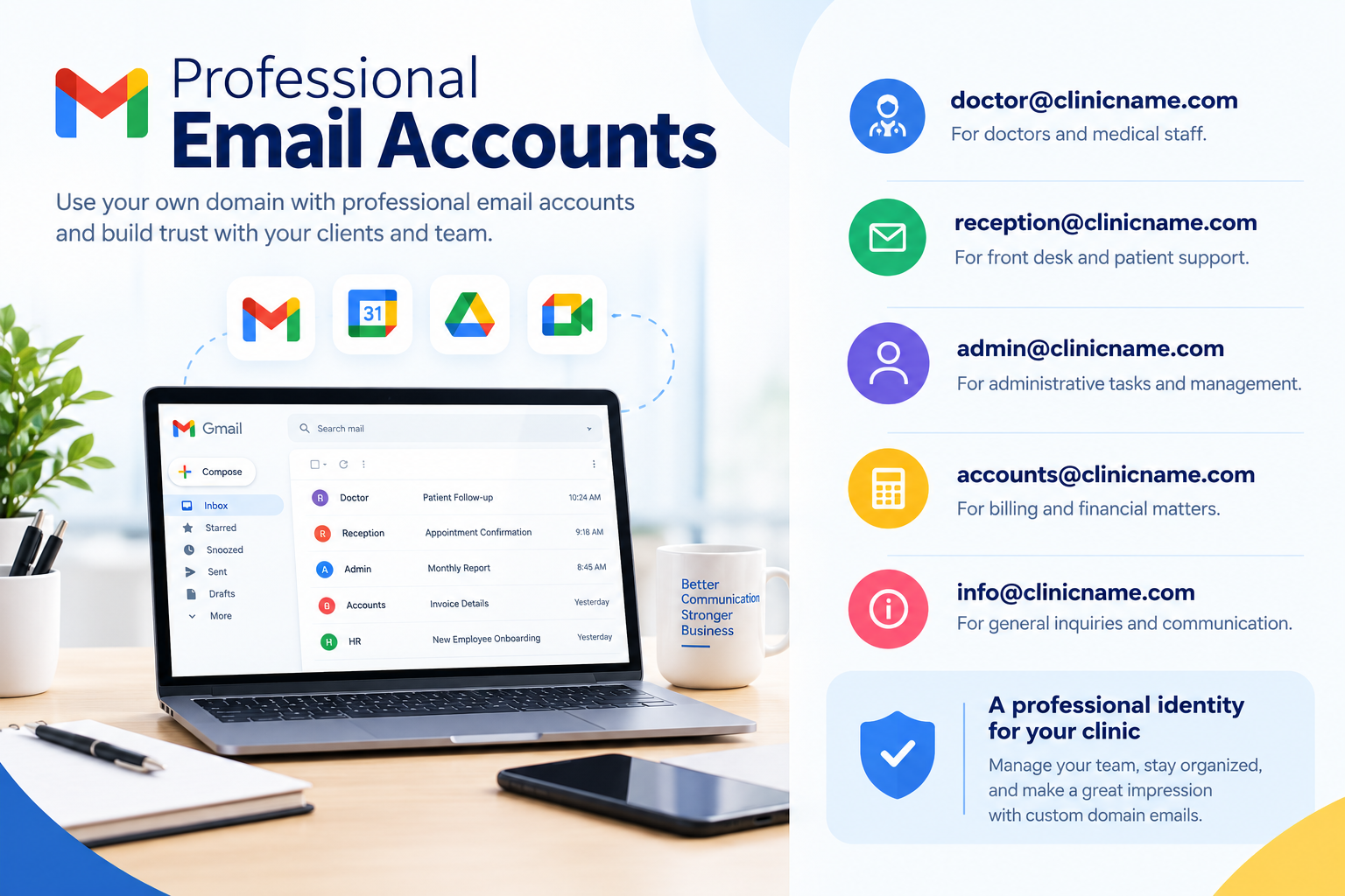Professional Email Accounts
