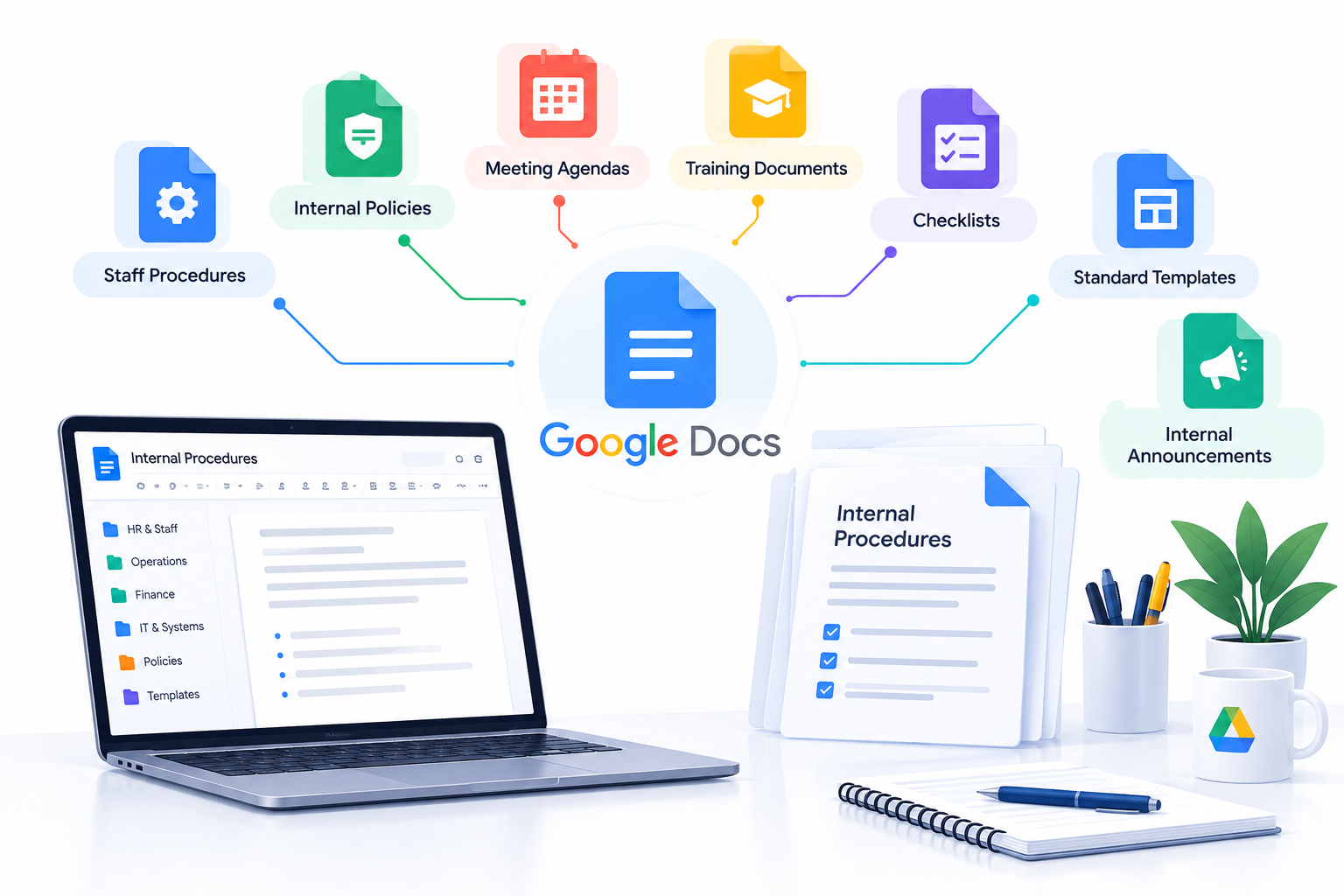 4. Create Internal Procedures With Google Docs