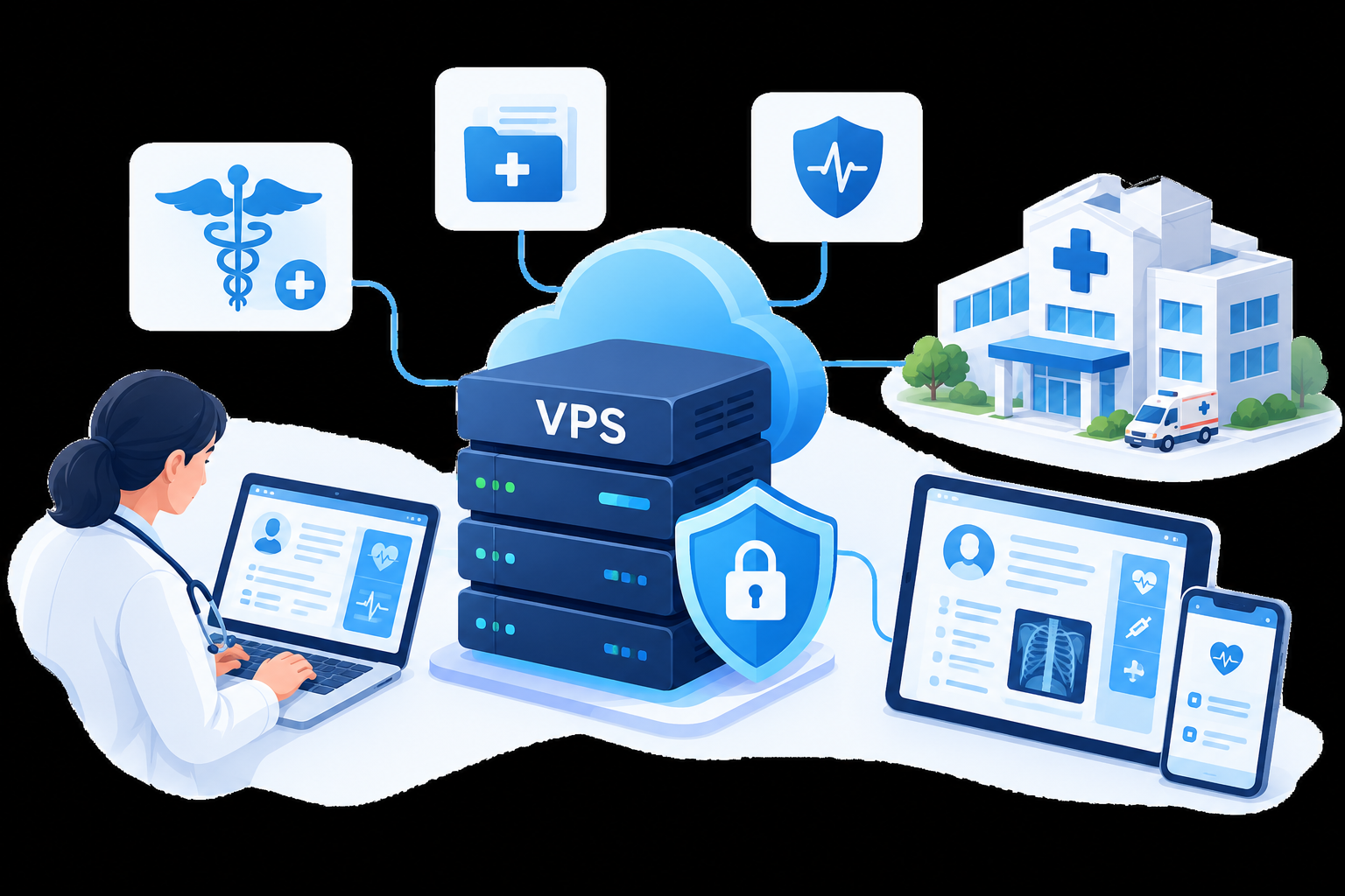 Why Use a VPS for Healthcare Applications?