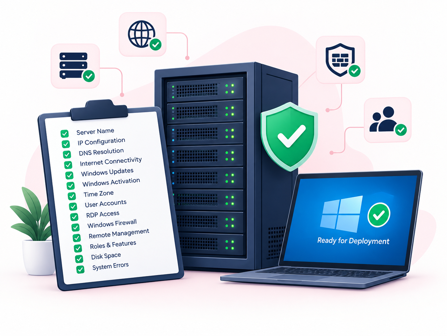 Verify the Server Before Deployment