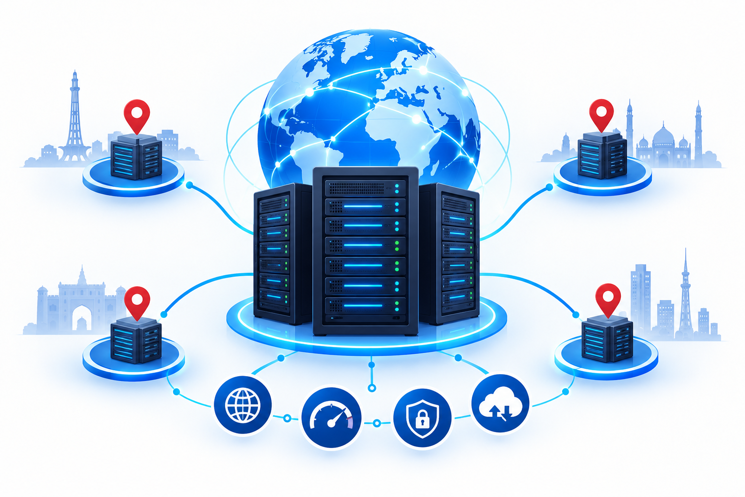 Server Location and Network Connectivity