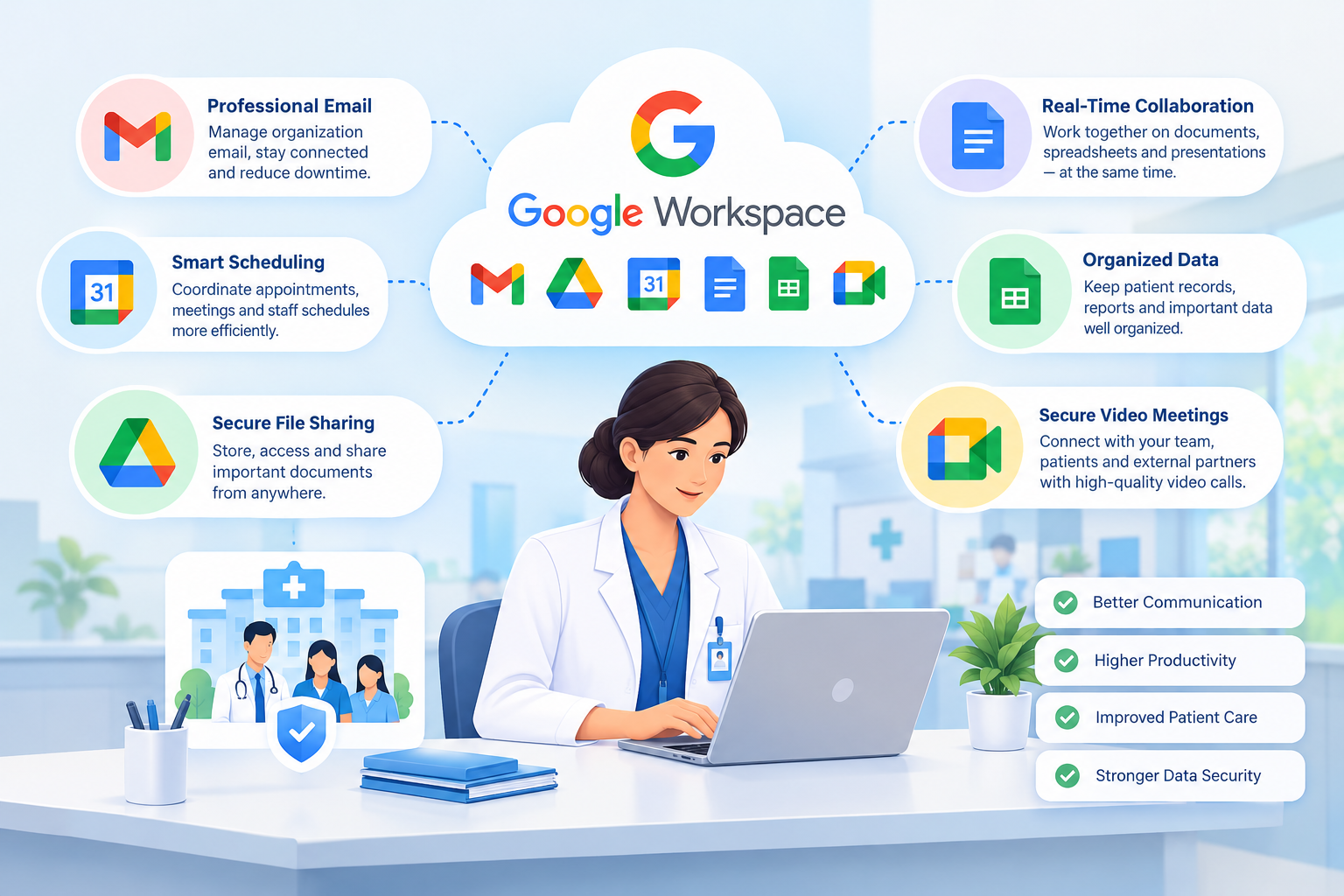 Google Workspace for Healthcare Teams 