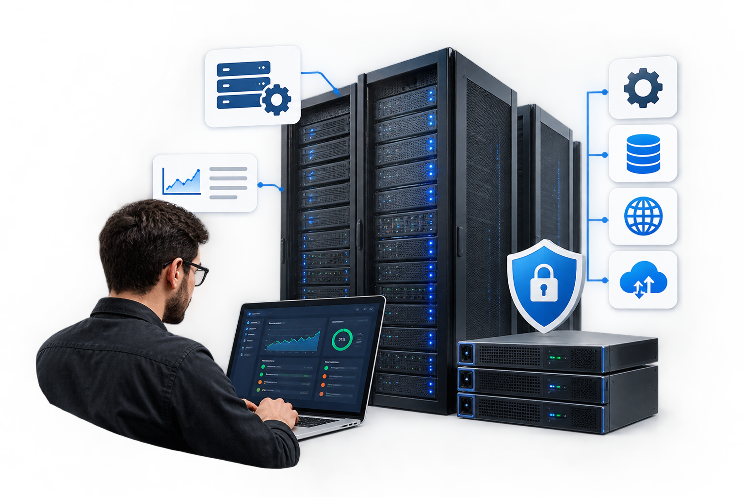 Server Management and Technical Expertise